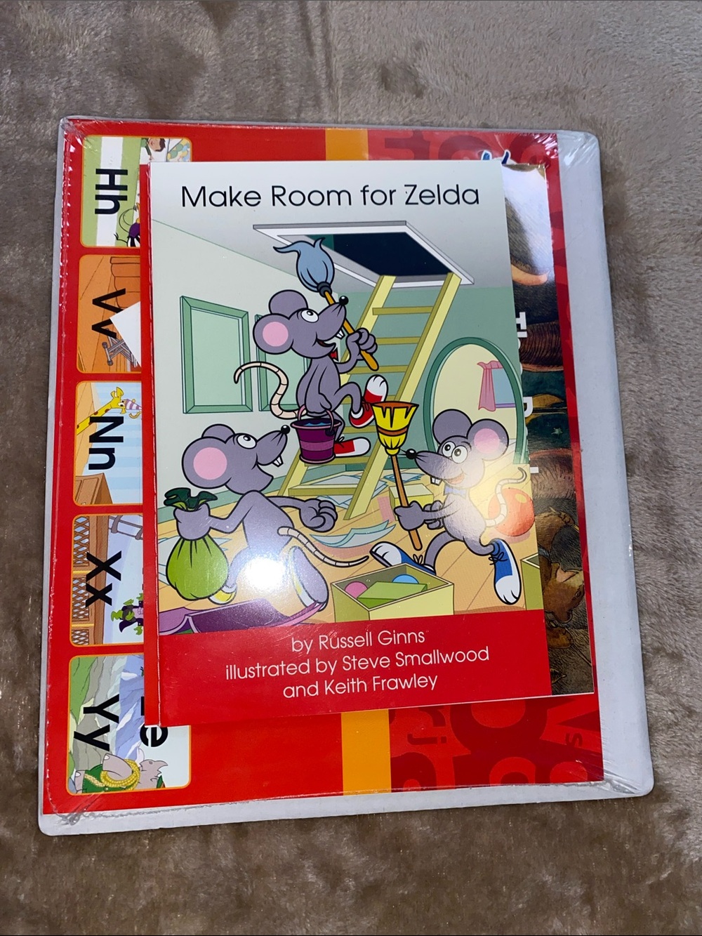 New Make Room for Zelda - Kids Learning Book set